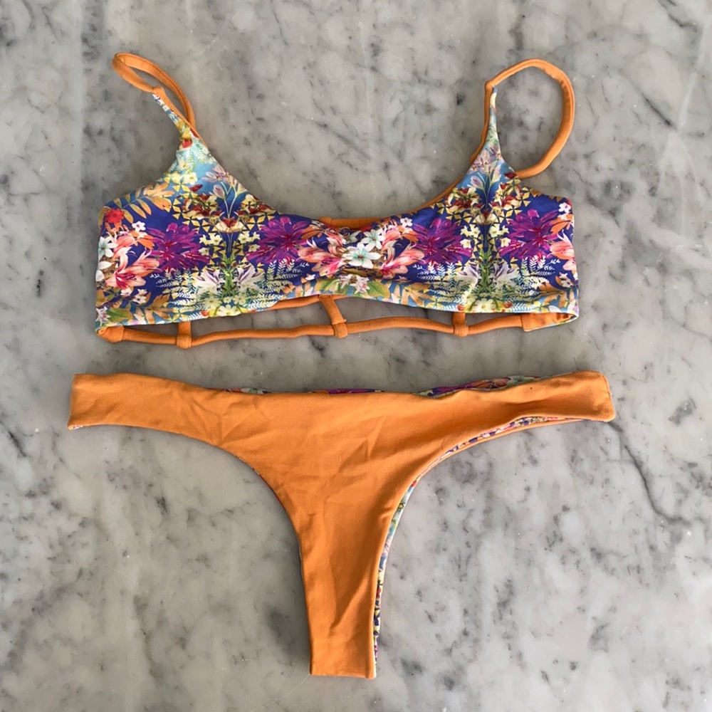 San Lorenzo reversible bikini set